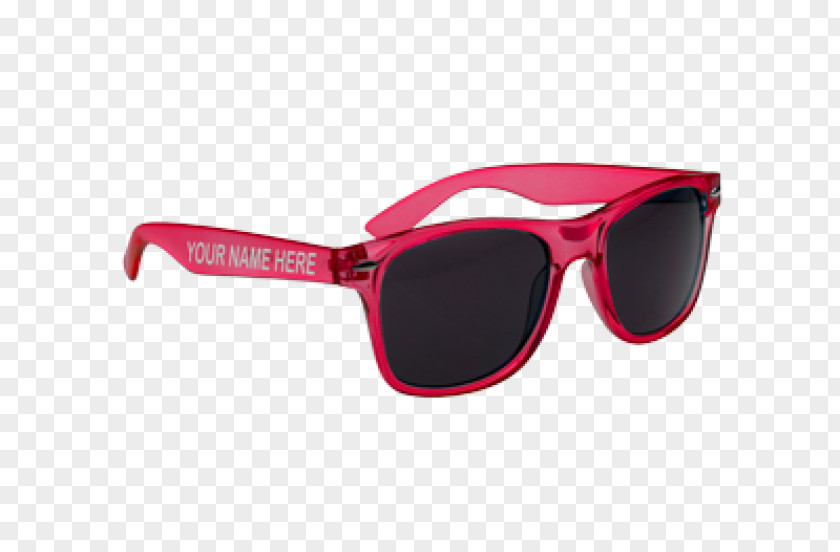 Red Sunglasses Promotional Merchandise Eyewear PNG