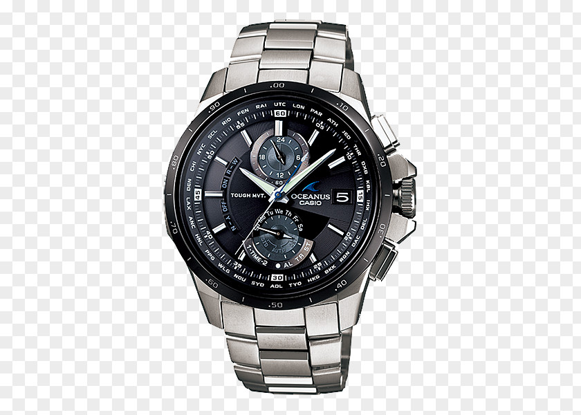 Watch Casio Oceanus Solar-powered Radio Clock PNG