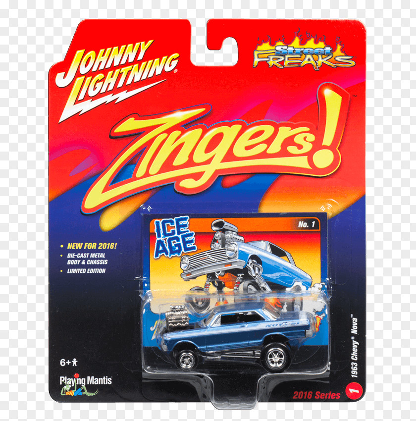 Chevrolet Johnny Lightning Die-cast Toy Model Car PNG