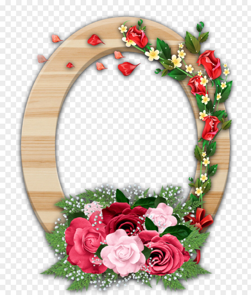 Flower Ring Picture Frames Rose Clip Art PNG