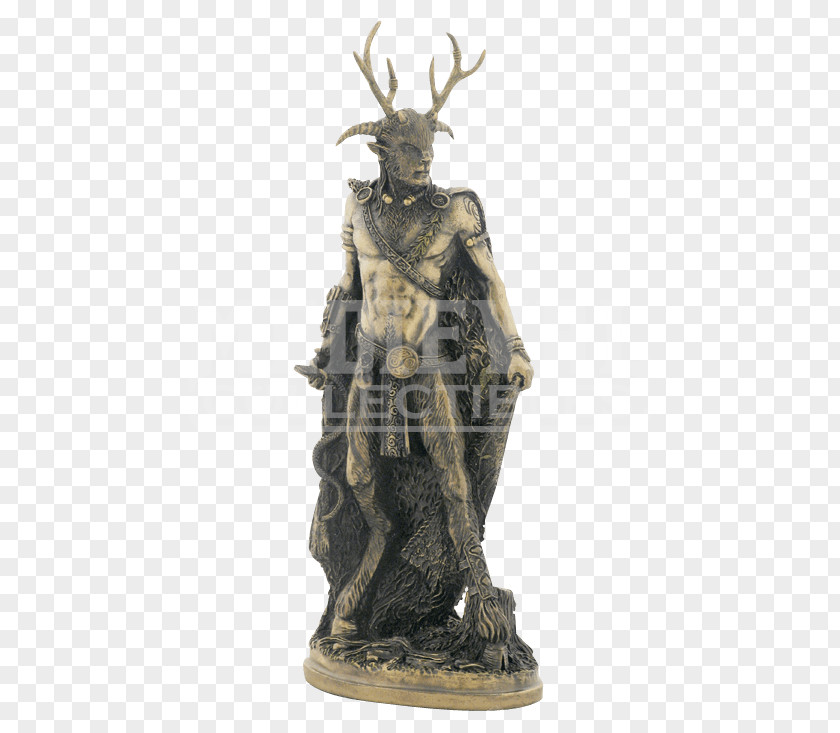 God Statue Cernunnos Horned Celtic Deities Celts PNG