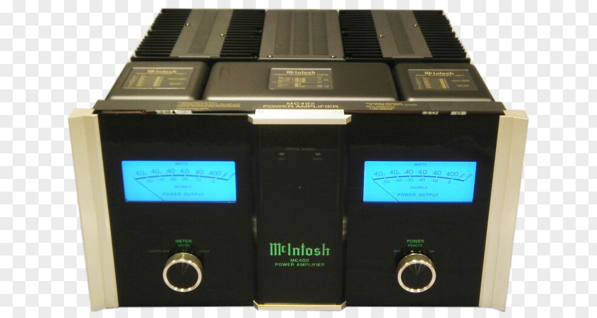 McIntosh Audio Power Amplifier Laboratory Stereophonic Sound Electronics PNG