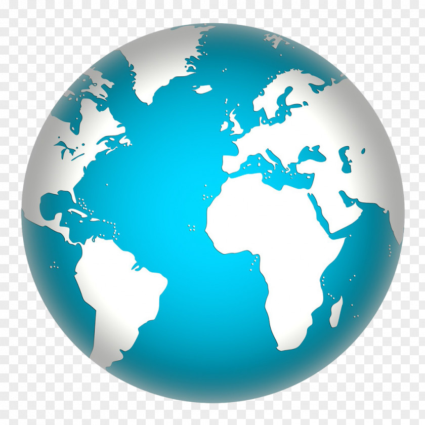 World Map Globe United States Earth PNG