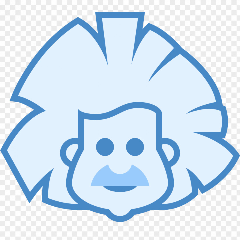 Einstein Emoticon Clip Art PNG