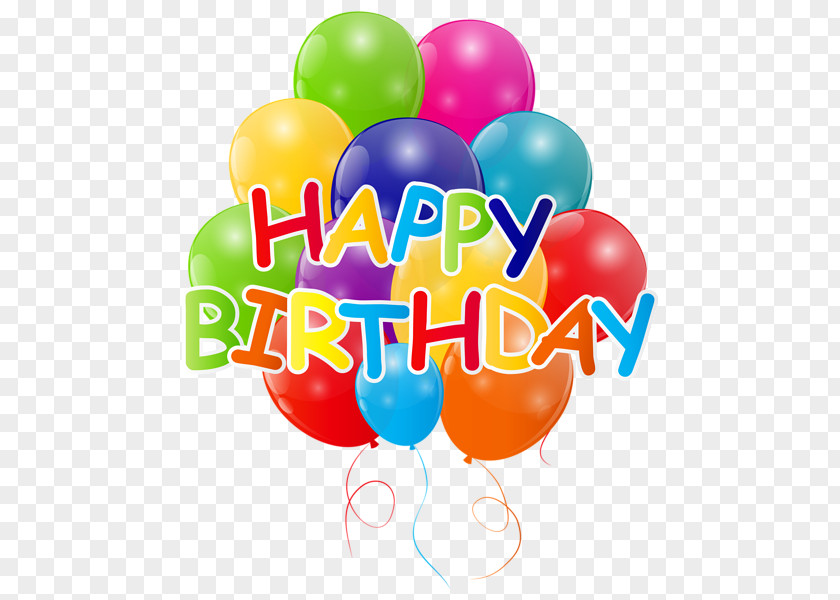 Happy 6th Birthday Balloon Clip Art PNG