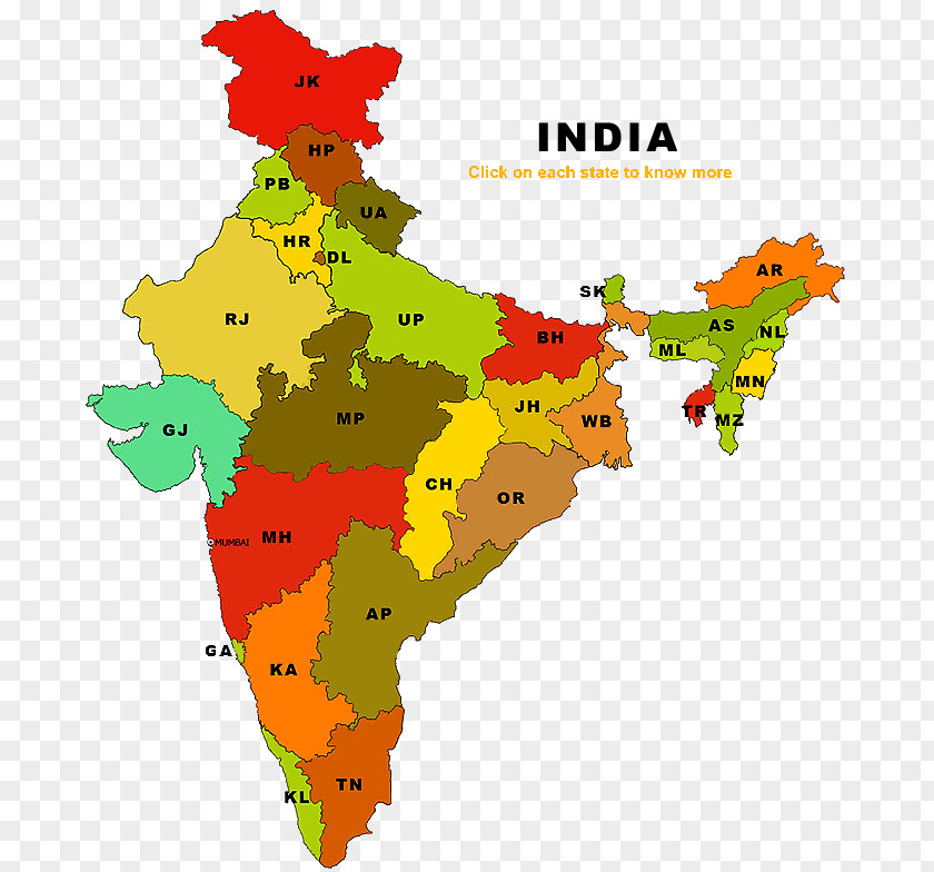India Vector Graphics States Of Clip Art Map PNG