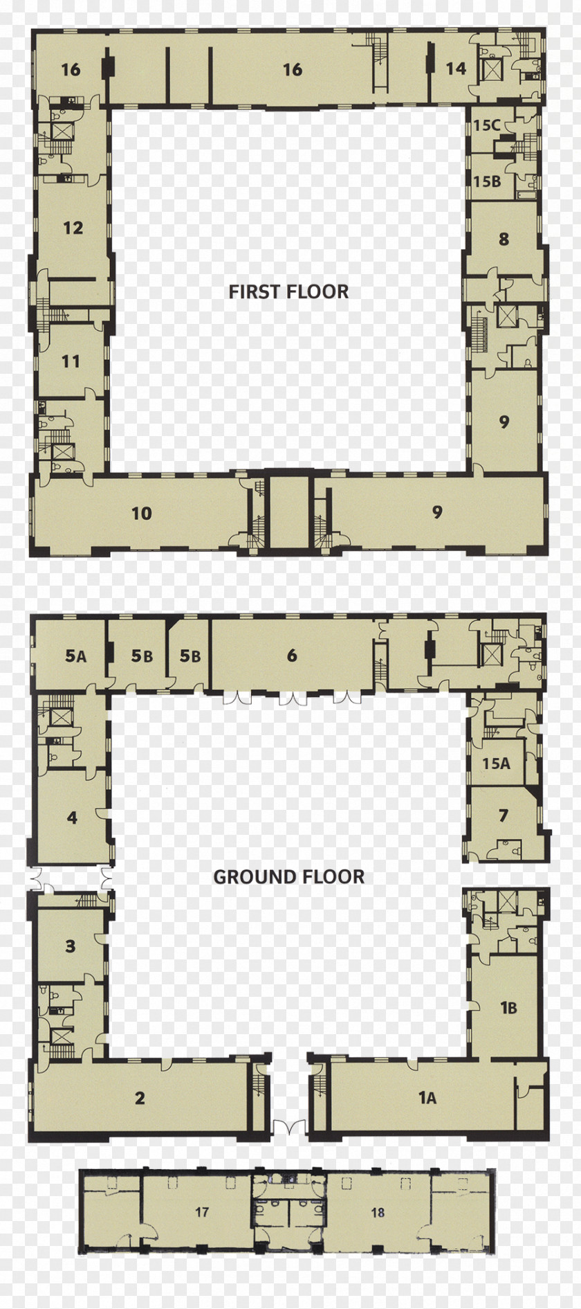 Line Furniture Floor Plan Pattern PNG