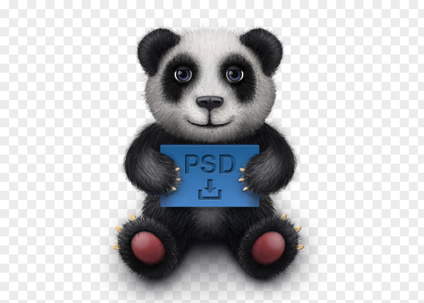Panda Giant Bear Cuteness Icon PNG