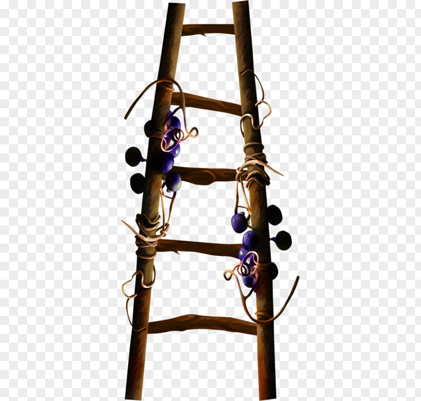 Wooden Ladder Wood Rope PNG