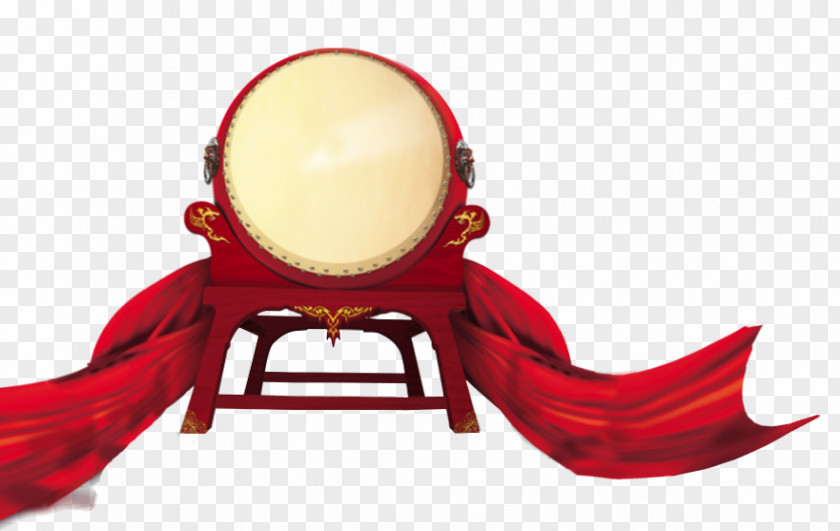 Real Red Drum Poster Lantern Festival National Day Of The Peoples Republic China PNG