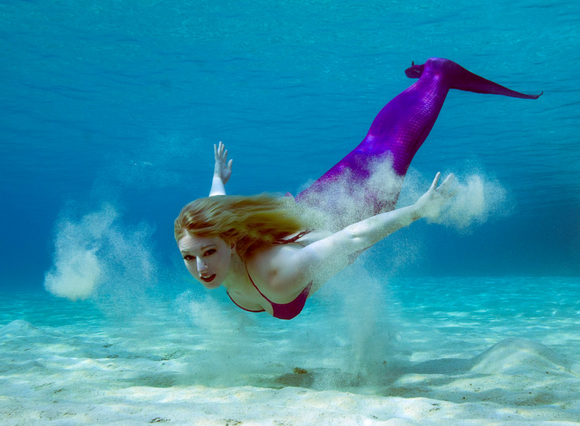 Swimming The Little Mermaid Legendary Creature Mermaiding Merman PNG