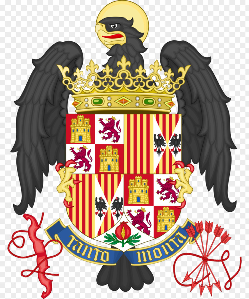 Aragon Vector Coat Of Arms Spain Crown Castile Royal Standard PNG