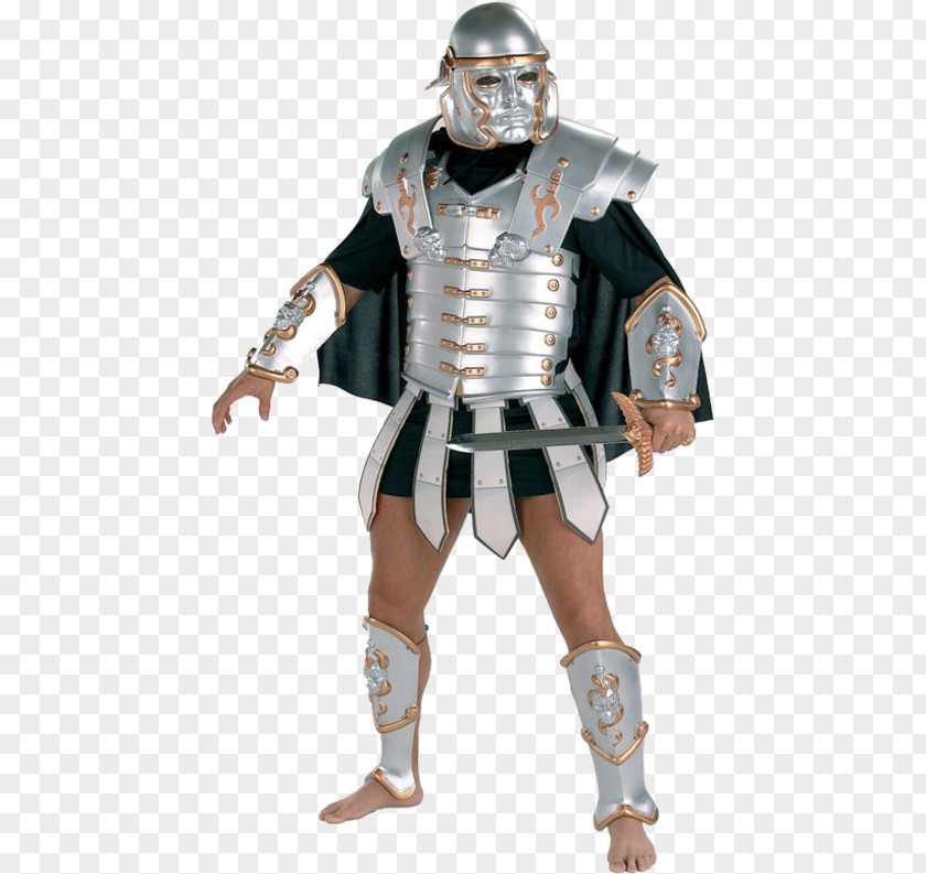 Roman Gladiator Costume Design Armour Murmillo PNG