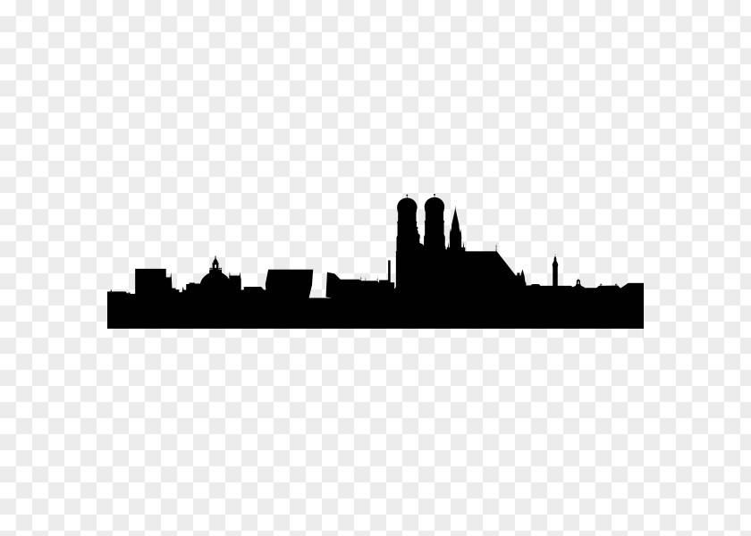 Silhouette Cities: Skylines Wall Decal Cityscape PNG