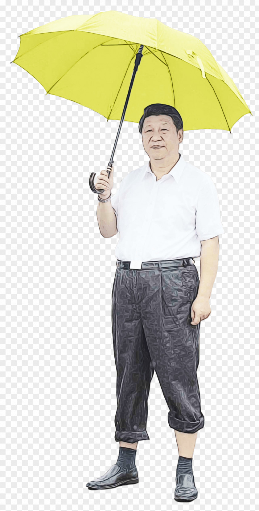 Standing Sleeve Umbrella Cartoon PNG