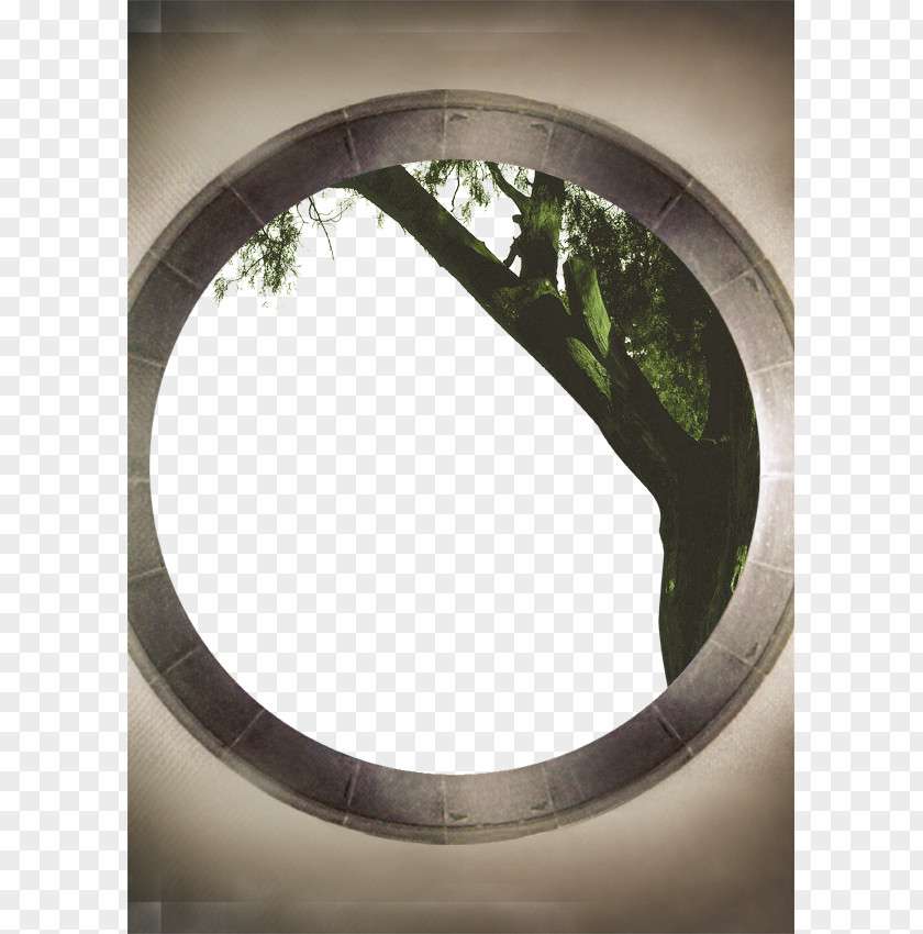 Circular Portal And Branches Circle Plant Icon PNG