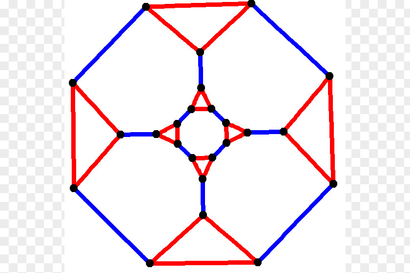 Cubic Truncated Cube Archimedean Solid Graph Regular Polyhedron PNG