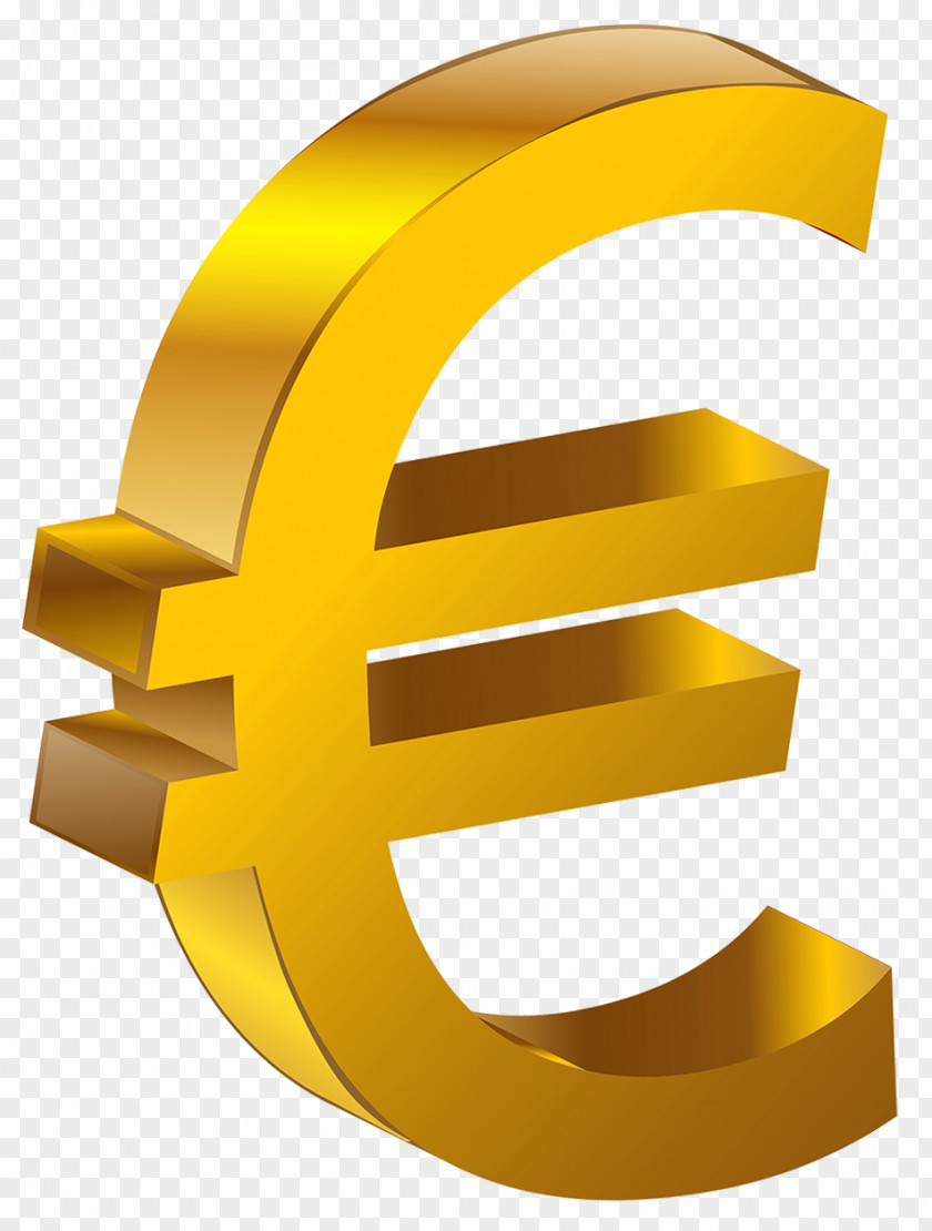 Euro Sign 100 Note Clip Art PNG