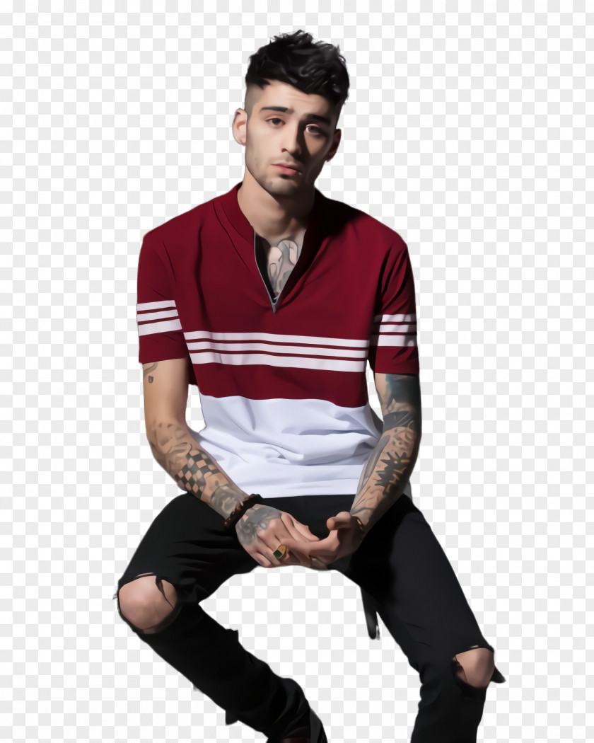 Magenta Gentleman Zayn Malik PNG