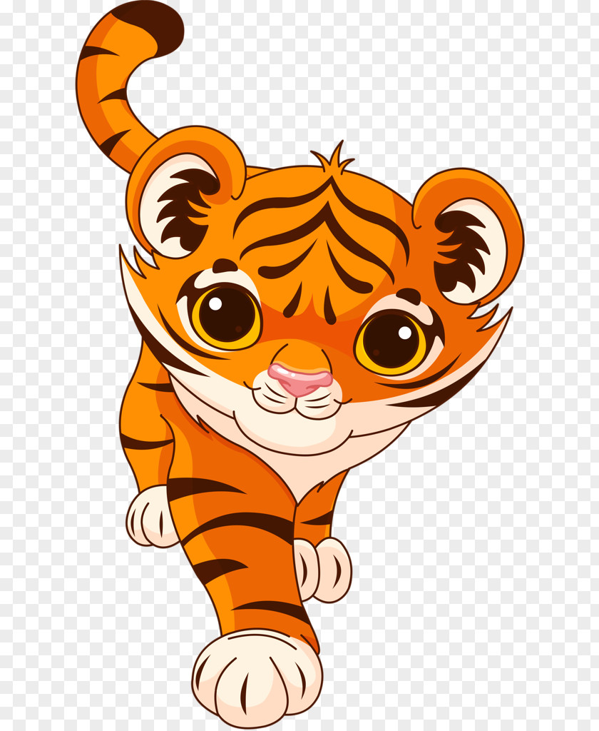 Painted Lion Tiger Royalty-free Clip Art PNG