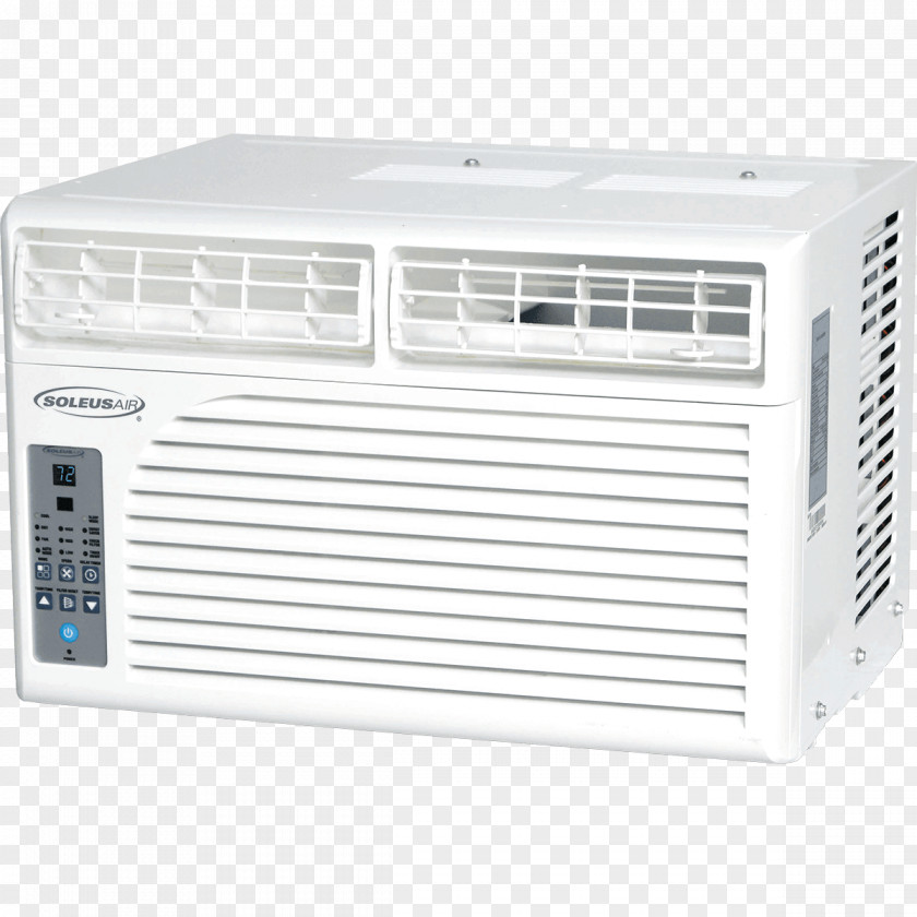 Window Soleus Air 6,400 BTU Energy Star Conditioner With Remote Conditioning British Thermal Unit Muscle PNG