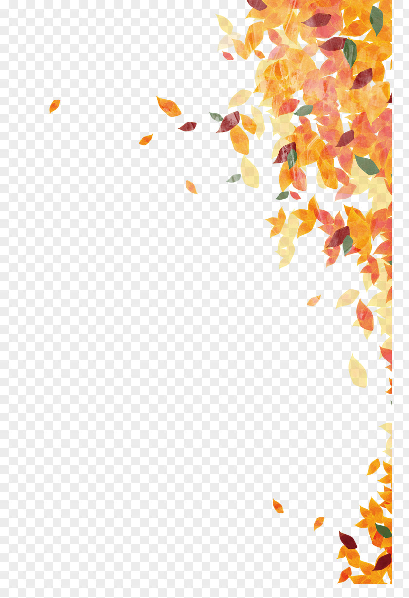 Autumn Leaves Floating PNG leaves floating clipart PNG