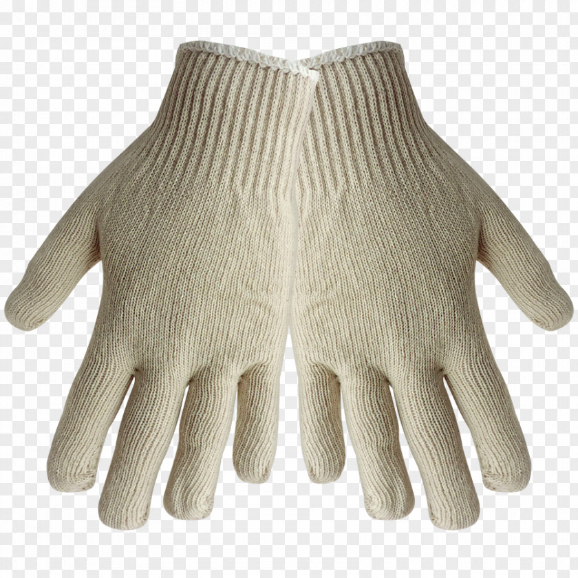 Glove Beige Knitting Weight Natu PNG