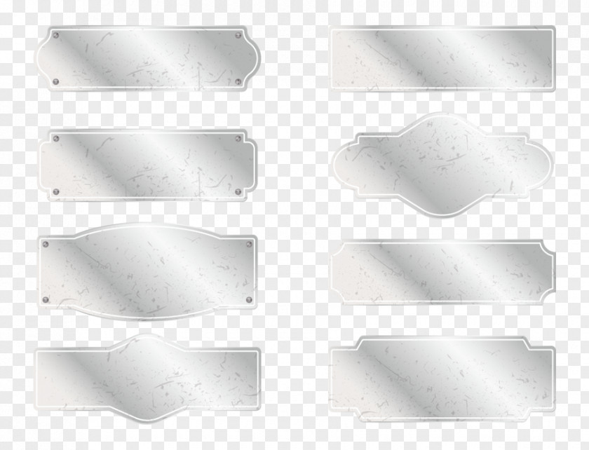 Silver Gradient Vector Sign Euclidean PNG