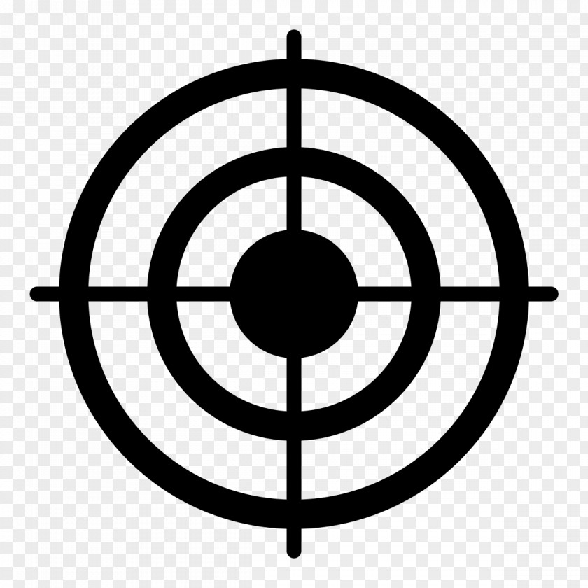 Target Clip Art Transparent Background Vector Graphics Shooting Targets Bullseye PNG