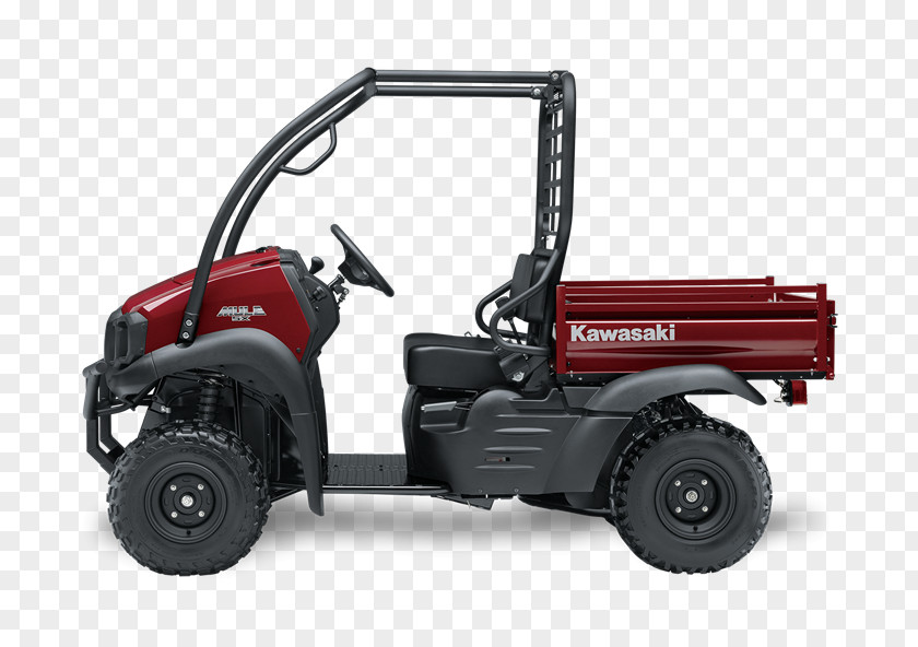 Motorcycle Kawasaki MULE Heavy Industries & Engine Utility Vehicle Side By PNG