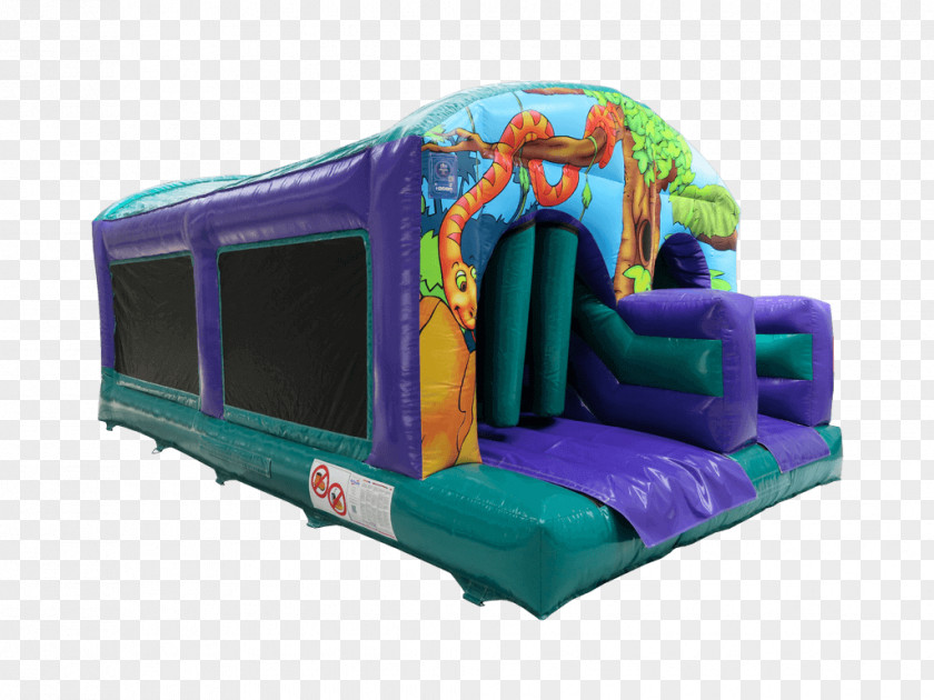 Obstacle Course Inflatable PNG