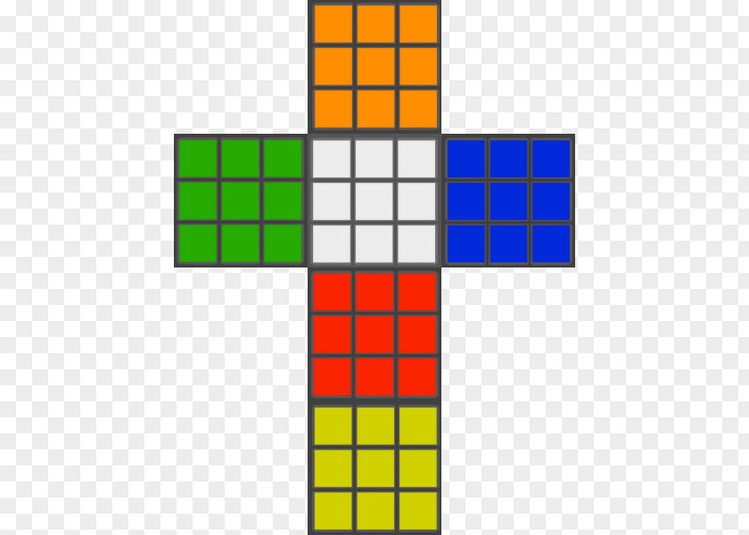 Rubik's Cube Group Combination Puzzle PNG