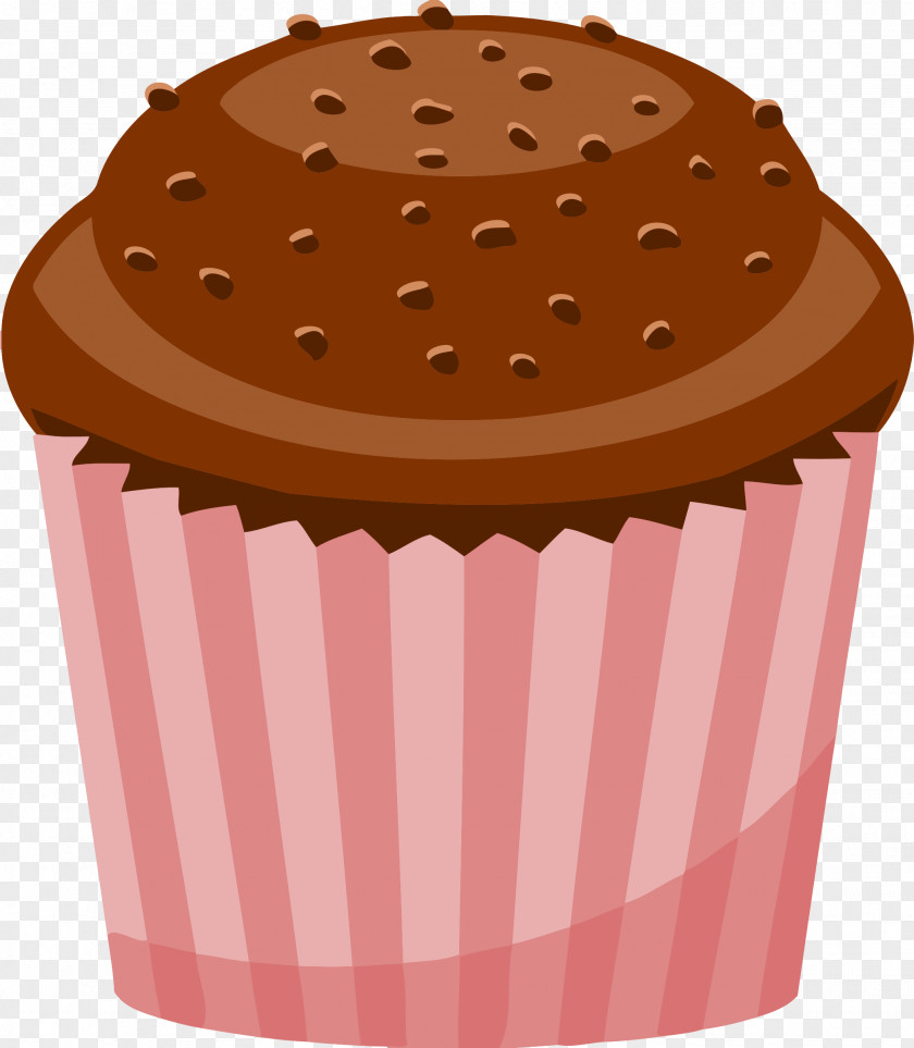 Chocolate Cake Cupcake Muffin Clip Art PNG