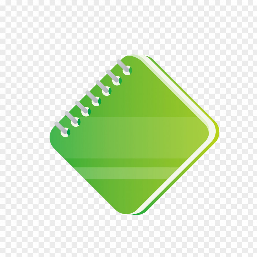 Green Notes Book Download PNG