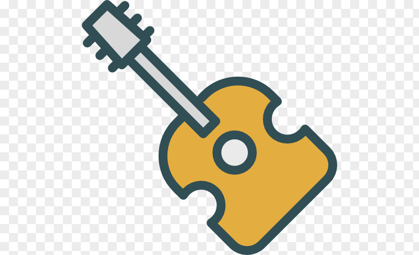 Guitar Musical Instrument String Icon PNG