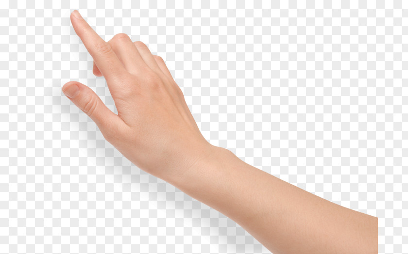 Index Finger Hand Chroma Key Touchscreen Gesture PNG