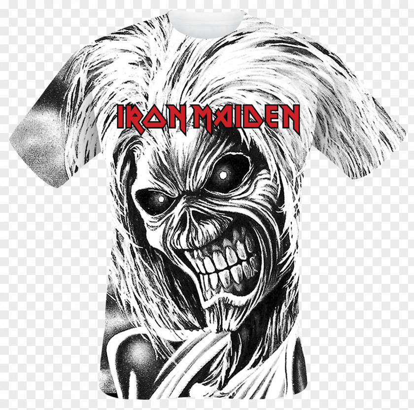 T-shirt Iron Maiden Killers Eddie PNG