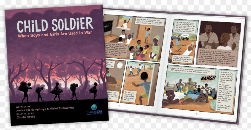 Child Soldier: When Boys And Girls Are Used In War Book PNG