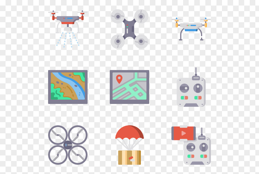 Drone Unmanned Aerial Vehicle Clip Art PNG
