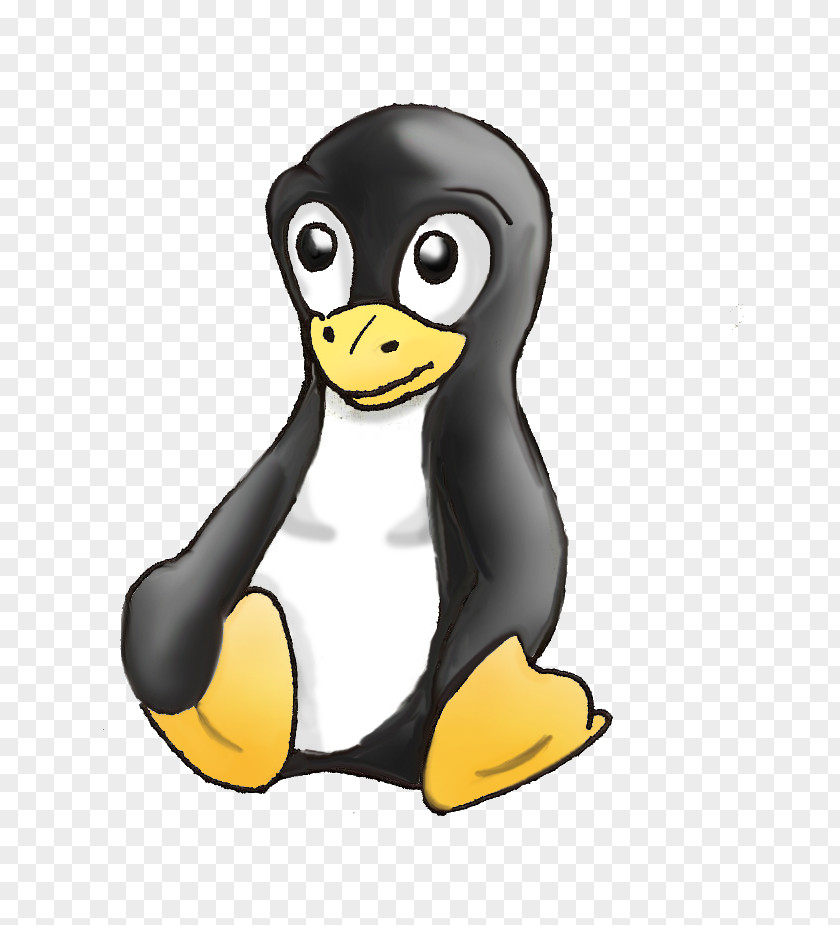 Penguin Duck Beak Neck Animated Cartoon PNG
