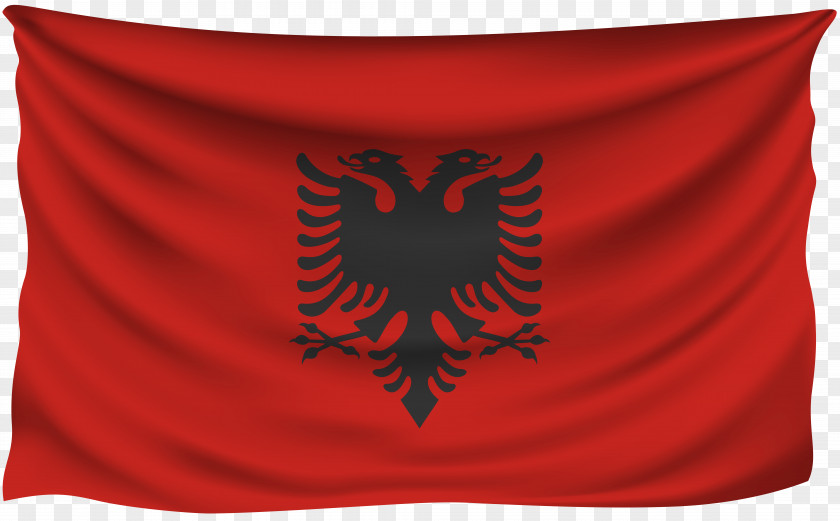 Pillow Flag Of Albania Throw Pillows Double-headed Eagle PNG