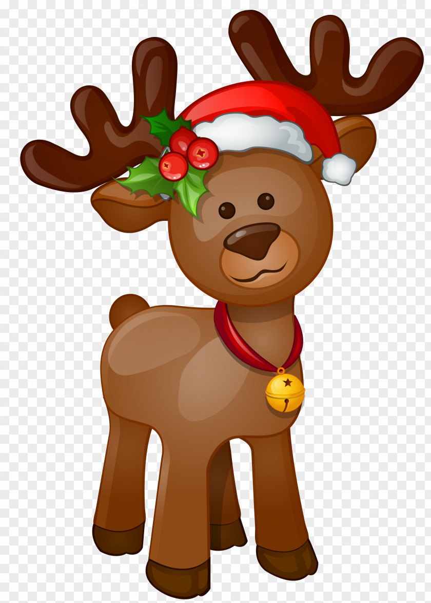Rudolph Clip Art Image Santa Claus Christmas PNG