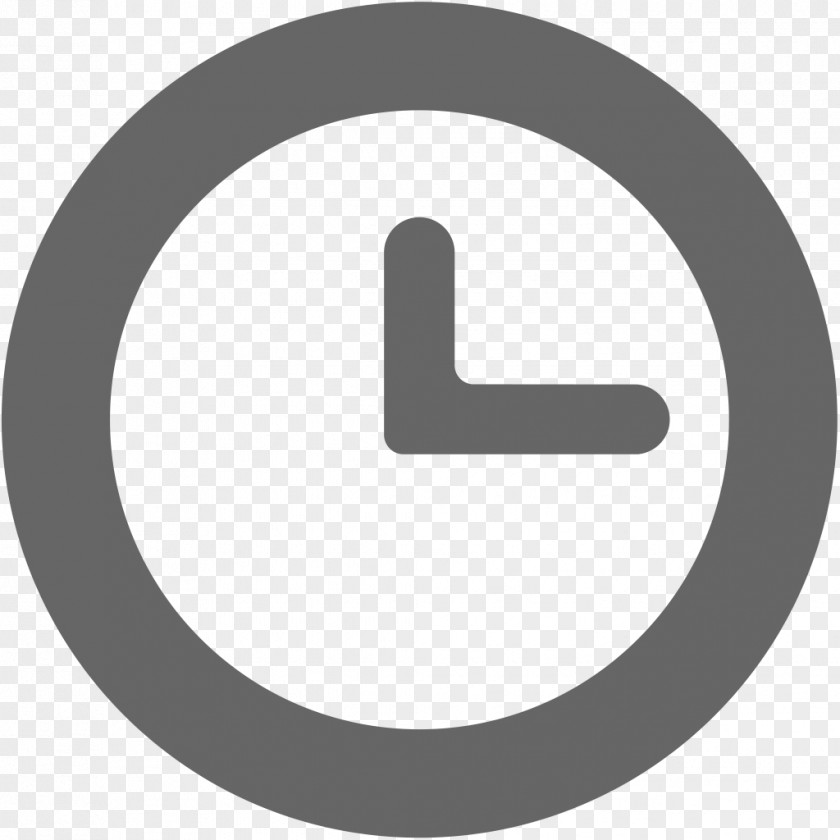 Clock Symbol Share Icon PNG