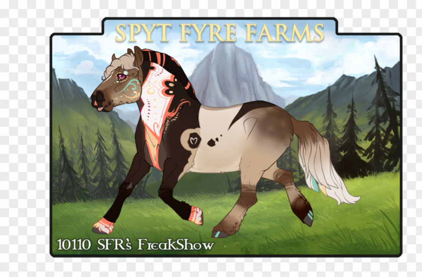 Freak Show Stallion Mare Horse Foal Colt PNG