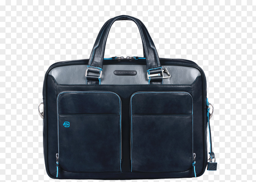 Laptop Briefcase Bag Piquadro Leather PNG