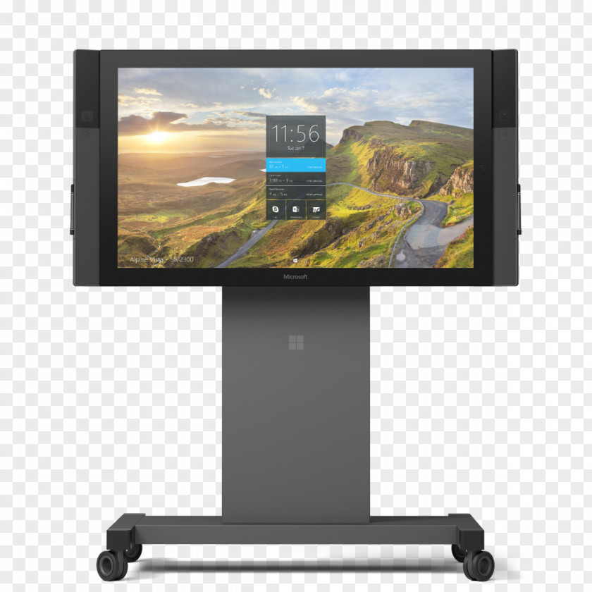 Microsoft Surface Hub Skype For Business Interactive Whiteboard PNG