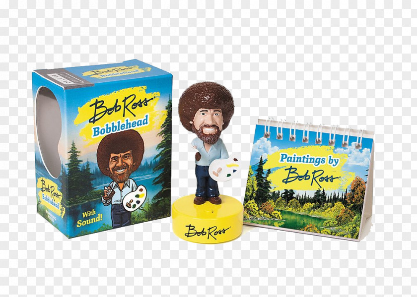 Painting Bob Ross Bobblehead: With Sound! Artist Bobblehead By PNG