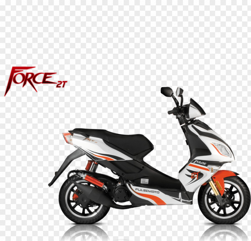 Scooter Motorized Two-stroke Engine Motorcycle Moped PNG