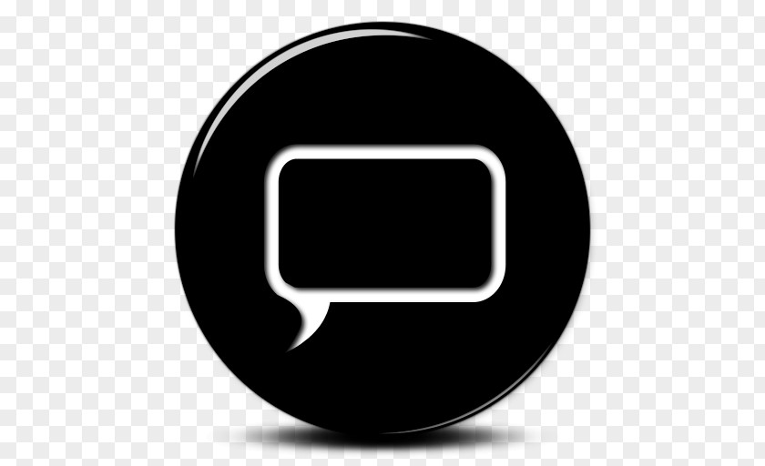 Send Email Button Speech Balloon Bubble Square PNG