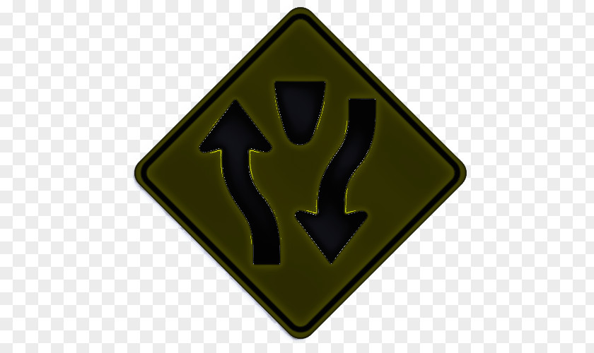 Traffic Sign Symbol Emblem Green PNG